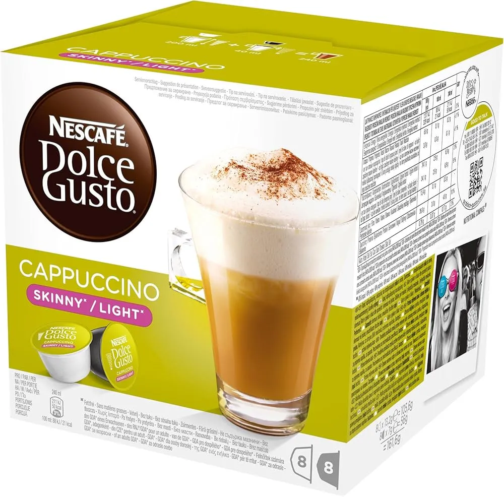 NESCAFE DOLCE GUSTO CAPUCCINO SKINNY X 16 CAPSULAS